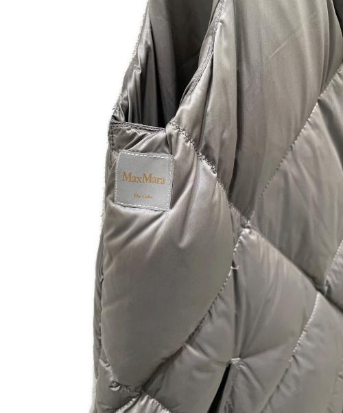 MaxMara（マックスマーラ）MaxMara (マックスマーラ) Water-Repellent Midi Gilet Women Blu グレー サイズ:40の古着・服飾アイテム