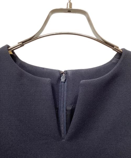 martinique（マルティニーク）martinique (マルティニーク) トリプルジョーゼットワンピース ネイビー サイズ:不明の古着・服飾アイテム