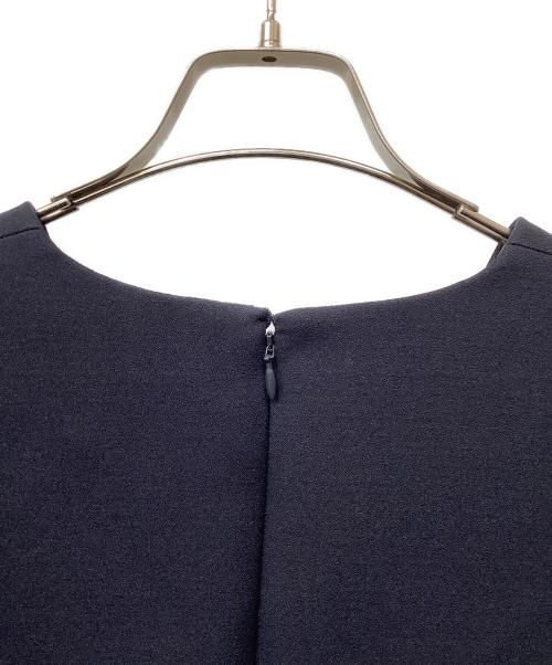 martinique（マルティニーク）martinique (マルティニーク) トリプルジョーゼットワンピース ネイビー サイズ:不明の古着・服飾アイテム