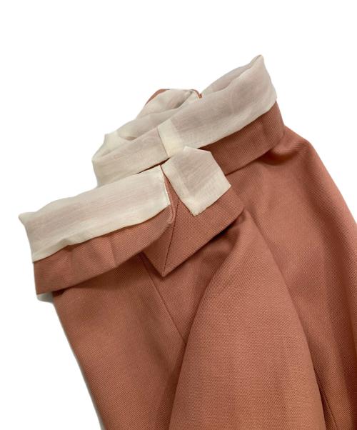 Mila Owen（ミラオーウェン）Mila Owen (ミラオーウェン) リネン金釦ブレザー ピンクの古着・服飾アイテム