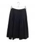 Aveniretoile (アベニールエトワール) ダブルクロスタックフレアスカート ブラック サイズ:36：6000円