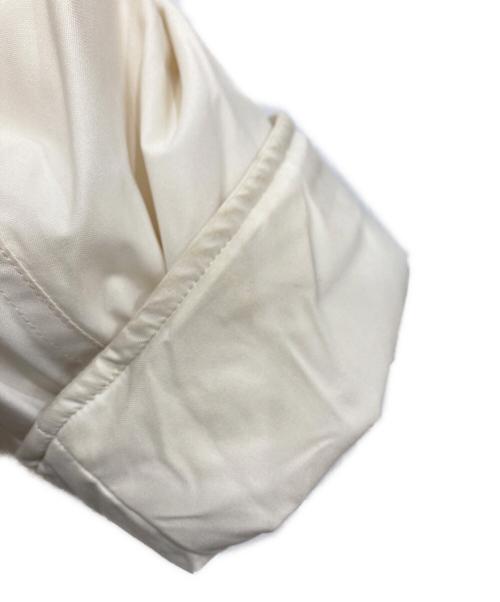 Spick and Span（スピックアンドスパン）Spick and Span (スピックアンドスパン) 撥水フーデッドダウンハーフコート ホワイト サイズ:36の古着・服飾アイテム