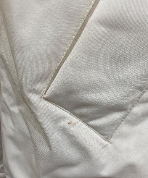 Spick and Span（スピックアンドスパン）Spick and Span (スピックアンドスパン) 撥水フーデッドダウンハーフコート ホワイト サイズ:36の古着・服飾アイテム