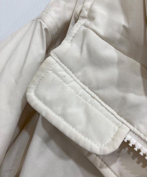Spick and Span（スピックアンドスパン）Spick and Span (スピックアンドスパン) 撥水フーデッドダウンハーフコート ホワイト サイズ:36の古着・服飾アイテム