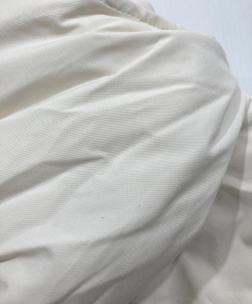 Spick and Span（スピックアンドスパン）Spick and Span (スピックアンドスパン) 撥水フーデッドダウンハーフコート ホワイト サイズ:36の古着・服飾アイテム