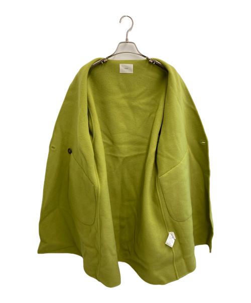 IENA（イエナ）IENA (イエナ) モッサーダブルフェイス Vネックコート グリーン サイズ:36の古着・服飾アイテム