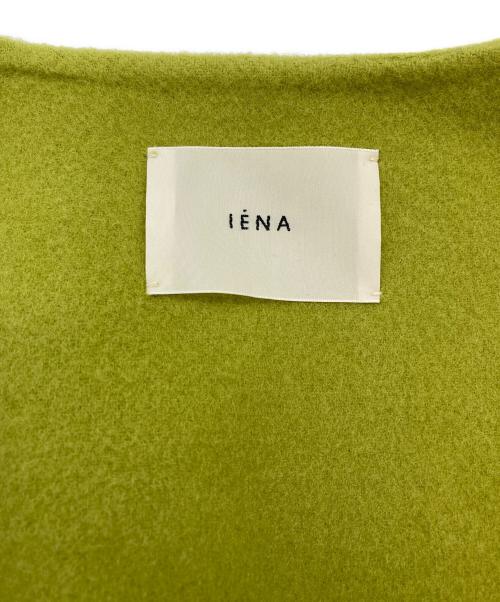 IENA（イエナ）IENA (イエナ) モッサーダブルフェイス Vネックコート グリーン サイズ:36の古着・服飾アイテム