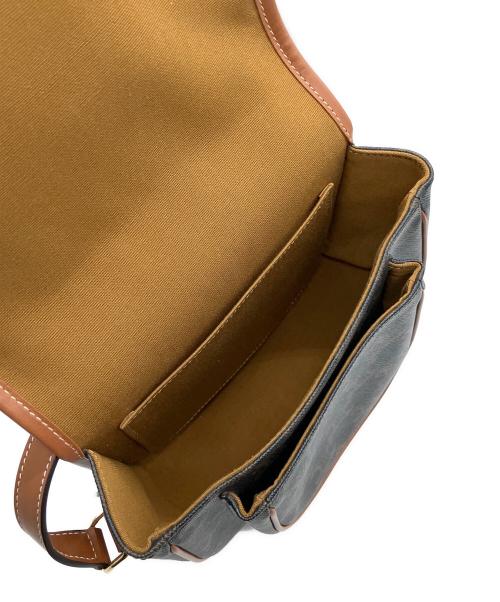 CELINE（セリーヌ）CELINE (セリーヌ) トリオンフキャンバス ミディアムファルコ ブラウン サイズ:ミディアムの古着・服飾アイテム