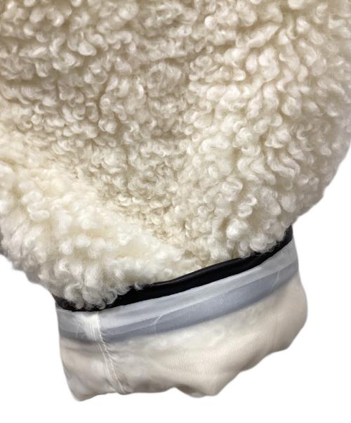 SORIN（ソリン）SORIN (ソリン) Synthetic Fur Lace-up Cardigan アイボリー サイズ:38の古着・服飾アイテム