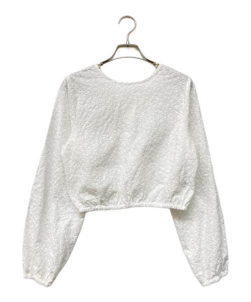 lui Jewelry（ルイ ジュエリー）lui Jewelry (ルイ ジュエリー) ブラウス ホワイト サイズ:Fの古着・服飾アイテム