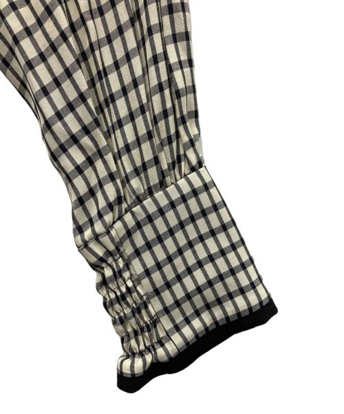 UNITED TOKYO（ユナイテッドトーキョー）UNITED TOKYO (ユナイテッドトーキョー) ツイストパターンチェック柄ワンピース ネイビー サイズ:SIZE 1の古着・服飾アイテム