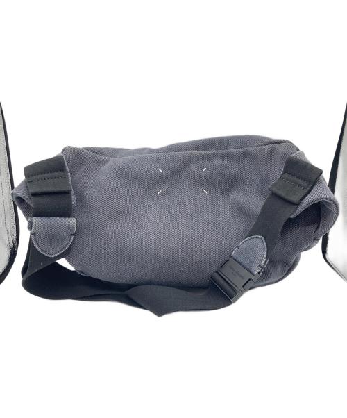 Maison Margiela（メゾンマルジェラ）Maison Margiela (メゾンマルジェラ) デニムウエストバッグ ネイビーの古着・服飾アイテム