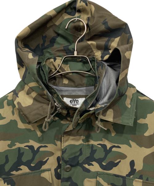 eYe COMME des GARCONS JUNYAWATANABE MAN（アイ コム デ ギャルソン ジュンヤ ワタナベ マン）eYe COMME des GARCONS JUNYAWATANABE MAN (アイ コム デ ギャルソン ジュンヤ ワタナベ マン) GORE-TEX PRINT LAMINATE JACKET オリーブ サイズ:Lの古着・服飾アイテム