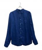 Frank&Eileenフランクアンドアイリーン）の古着「リネンシャツ」｜ブルー