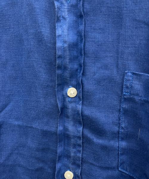 Frank&Eileen（フランクアンドアイリーン）Frank&Eileen (フランクアンドアイリーン) リネンシャツ ブルー サイズ:Lの古着・服飾アイテム
