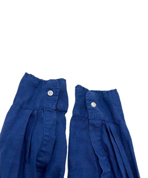Frank&Eileen（フランクアンドアイリーン）Frank&Eileen (フランクアンドアイリーン) リネンシャツ ブルー サイズ:Lの古着・服飾アイテム
