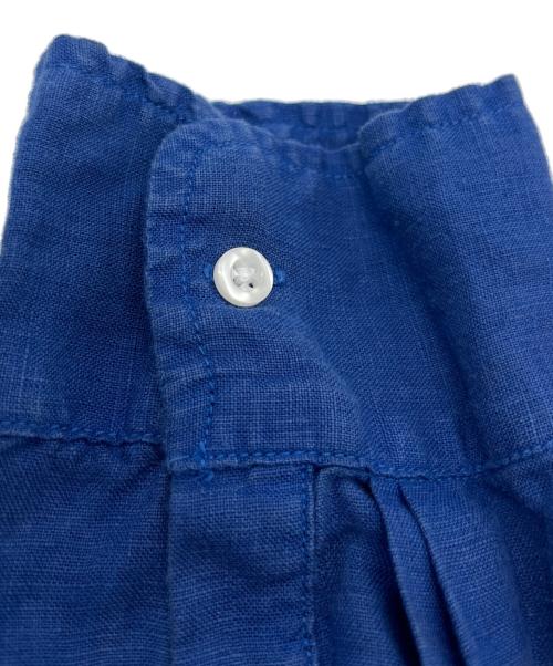 Frank&Eileen（フランクアンドアイリーン）Frank&Eileen (フランクアンドアイリーン) リネンシャツ ブルー サイズ:Lの古着・服飾アイテム