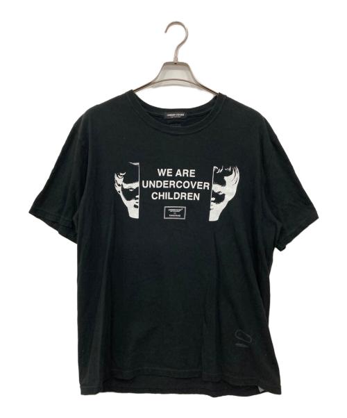 UNDERCOVER（アンダーカバー）UNDERCOVER (アンダーカバー) TANGTANG (タンタン) プリントTシャツ ブラック サイズ:XLの古着・服飾アイテム