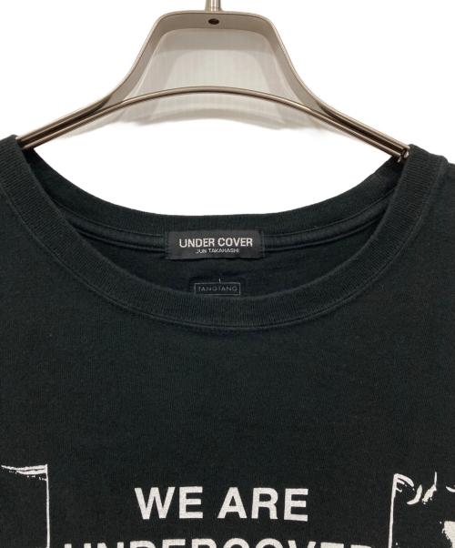 UNDERCOVER（アンダーカバー）UNDERCOVER (アンダーカバー) TANGTANG (タンタン) プリントTシャツ ブラック サイズ:XLの古着・服飾アイテム