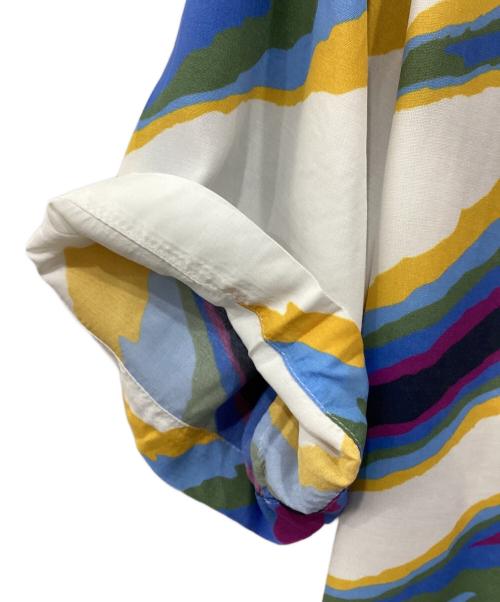 missoni（ミッソーニ）MISSONI (ミッソーニ) オープンカラーシャツ ホワイト サイズ:Lの古着・服飾アイテム