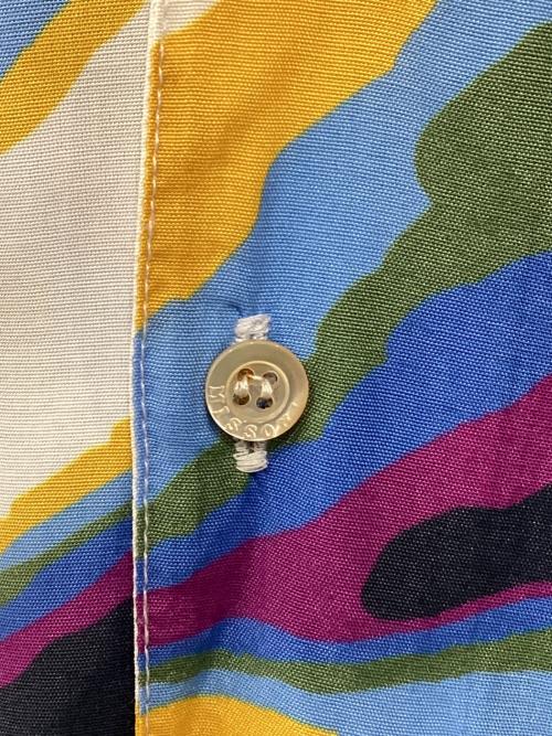missoni（ミッソーニ）MISSONI (ミッソーニ) オープンカラーシャツ ホワイト サイズ:Lの古着・服飾アイテム
