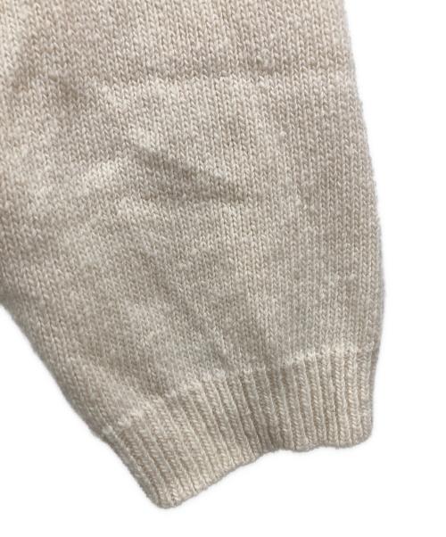 GUCCI（グッチ）GUCCI (グッチ) Chambre Des Squelettes Wool Logo Cardigan アイボリー サイズ:Lの古着・服飾アイテム