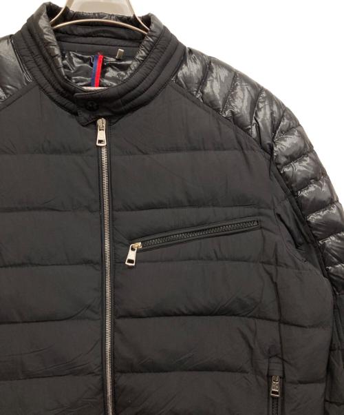 MONCLER（モンクレール）MONCLER (モンクレール) MEYLAN ダウンライダーズジャケット ブラック サイズ:5の古着・服飾アイテム