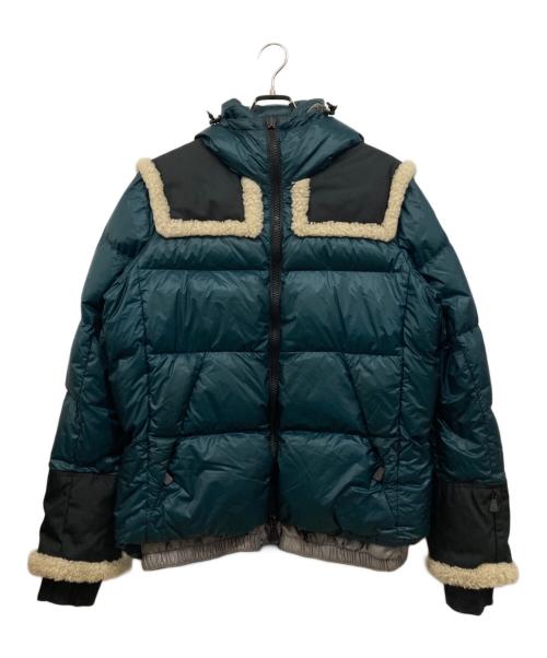 MONCLER GRENOBLE（モンクレール グルノーブル）MONCLER GRENOBLE (モンクレール グルノーブル) ERPENAY ダウンジャケット グリーン サイズ:3の古着・服飾アイテム
