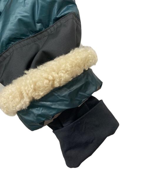 MONCLER GRENOBLE（モンクレール グルノーブル）MONCLER GRENOBLE (モンクレール グルノーブル) ERPENAY ダウンジャケット グリーン サイズ:3の古着・服飾アイテム