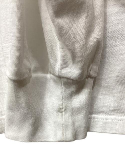 MONCLER GENIUS（モンクレール ジーニアス）MONCLER GENIUS (モンクレール ジーニアス) HYKE (ハイク) ロングスリーブカットソー ホワイト サイズ:Mの古着・服飾アイテム