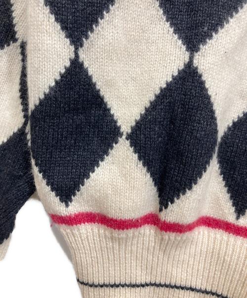 GIANNI VERSACE（ジャンニ・ヴェルサーチ）GIANNI VERSACE (ジャンニ・ヴェルサーチ) 総柄ニット マルチカラー サイズ:48の古着・服飾アイテム