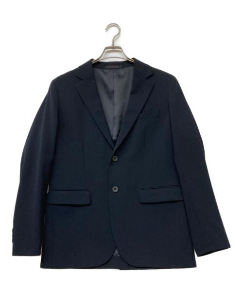 MAISON SPECIAL（メゾンスペシャル）MAISON SPECIAL (メゾンスペシャル) マルチファブリックストレッチテーラードジャケット ネイビー サイズ:size44の古着・服飾アイテム