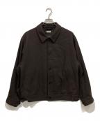 STEVEN ALANスティーブンアラン）の古着「LIGHT FLANO DARUMA DRZLR JACKET」｜ブラウン