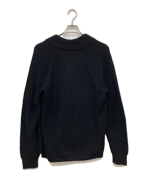 BATONER（バトナ―）BATONER (バトナ―) シグネチャー1Bローゲージカーディガン ブラック サイズ:2の古着・服飾アイテム