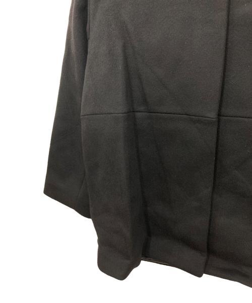 JOURNAL STANDARD relume（ジャーナルスタンダード レリューム）JOURNAL STANDARD relume (ジャーナルスタンダード レリューム) スーパーファインビーバークルーネックコート ブラック サイズ:34の古着・服飾アイテム