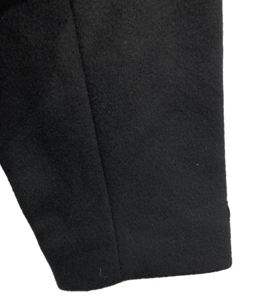 JOURNAL STANDARD relume（ジャーナルスタンダード レリューム）JOURNAL STANDARD relume (ジャーナルスタンダード レリューム) スーパーファインビーバークルーネックコート ブラック サイズ:34の古着・服飾アイテム