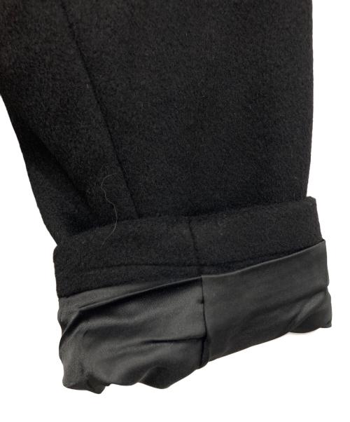 JOURNAL STANDARD relume（ジャーナルスタンダード レリューム）JOURNAL STANDARD relume (ジャーナルスタンダード レリューム) スーパーファインビーバークルーネックコート ブラック サイズ:34の古着・服飾アイテム