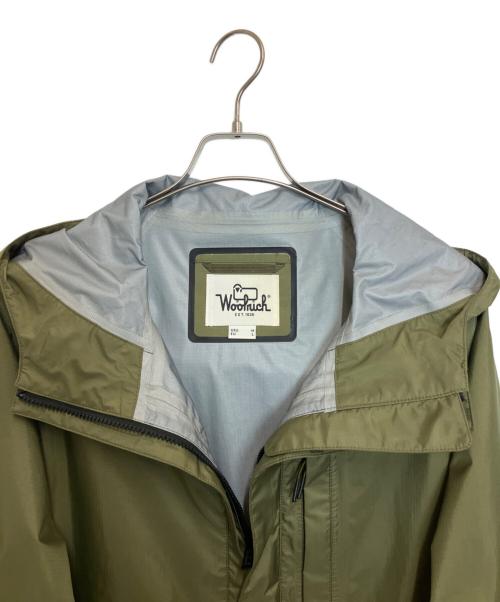 WOOLRICH（ウールリッチ）WOOLRICH (ウールリッチ) リップストップナイロン フィールドジャケット オリーブ サイズ:Mの古着・服飾アイテム