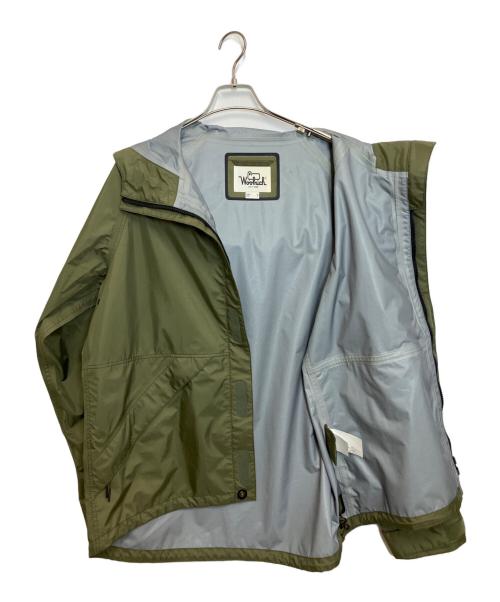 WOOLRICH（ウールリッチ）WOOLRICH (ウールリッチ) リップストップナイロン フィールドジャケット オリーブ サイズ:Mの古着・服飾アイテム