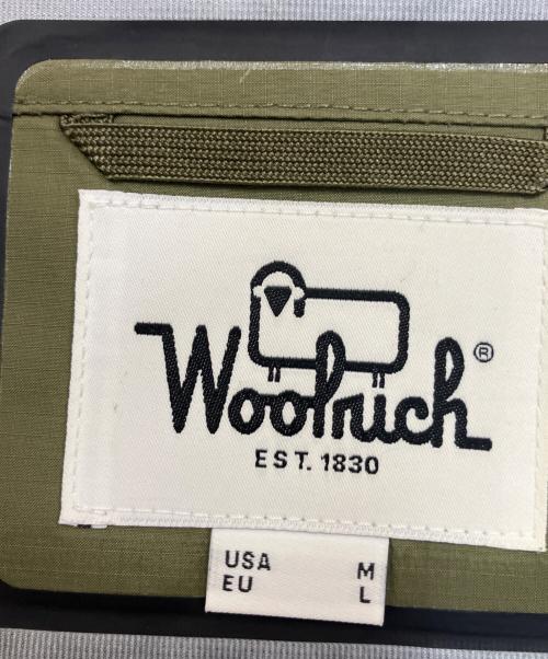 WOOLRICH（ウールリッチ）WOOLRICH (ウールリッチ) リップストップナイロン フィールドジャケット オリーブ サイズ:Mの古着・服飾アイテム