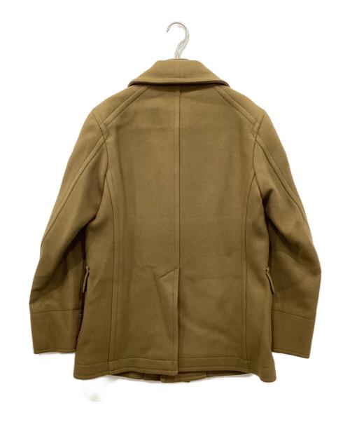 SCYEBASICS（サイベーシックス）SCYEBASICS (サイベーシックス) ウールカシミヤメルトンデッキジャケット ブラウン サイズ:38の古着・服飾アイテム