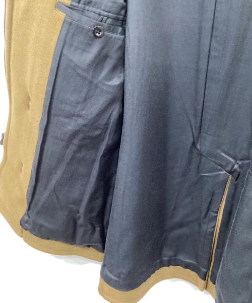 SCYEBASICS（サイベーシックス）SCYEBASICS (サイベーシックス) ウールカシミヤメルトンデッキジャケット ブラウン サイズ:38の古着・服飾アイテム