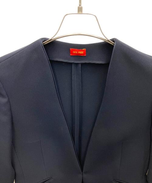 DES PRES（デ プレ）DES PRES (デ プレ) ドライダブルクロスセットアップ ネイビー サイズ:SIZE34の古着・服飾アイテム