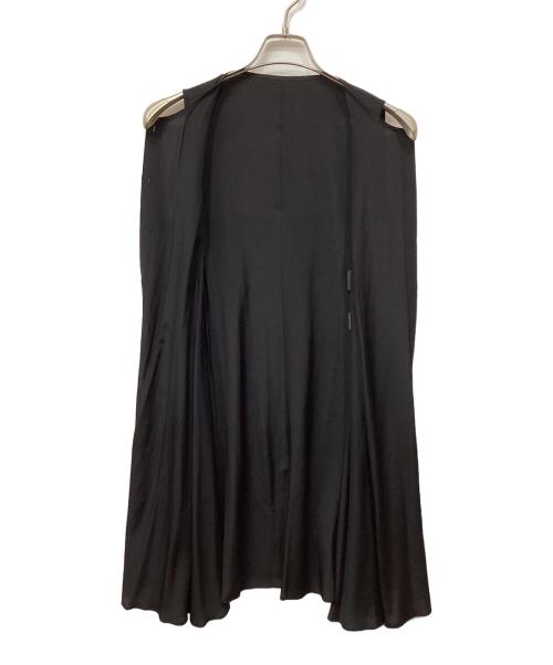 ANAYI（アナイ）ANAYI (アナイ) ノースリーブシルクワンピース ブラック サイズ:38 未使用品の古着・服飾アイテム