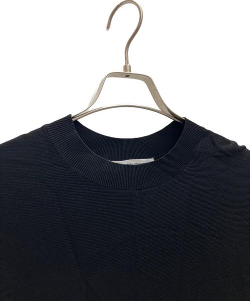 23区（ニジュウサンク）23区 (ニジュウサンク) レーヨンポリエステルストレッチ フレア ニット ブラック サイズ:SIZE38の古着・服飾アイテム