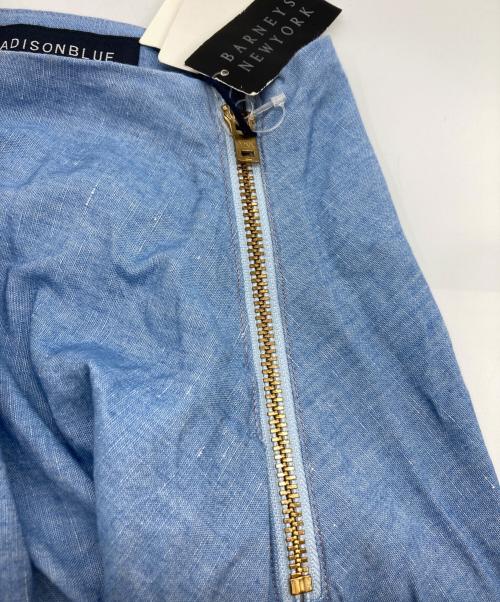 MADISON BLUE（マディソンブルー）MADISON BLUE (マディソンブルー) MI-MOLLET Flare Skirt/ミモレフレアスカート スカイブルー サイズ:02 未使用品の古着・服飾アイテム