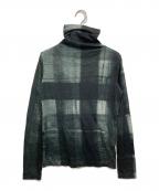 Y'sワイズ）の古着「ウールタートルネックニット」｜ブラック