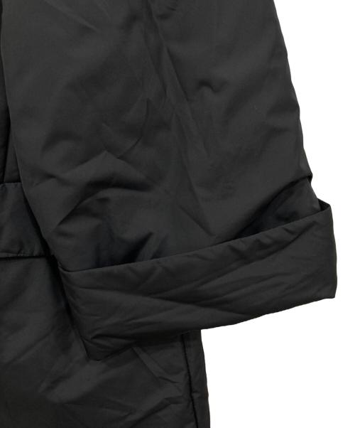 BALLSEY（ボールジィ）BALLSEY (ボールジィ) パデットタフタ Aラインコート ブラック サイズ:36の古着・服飾アイテム