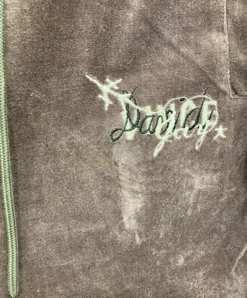 CHAOS EMBROIDERY TRACK PANTS（ユーズド）CHAOS EMBROIDERY TRACK PANTS (ユーズド) カオスエンブロイタリートラックパンツ ブラウン サイズ:Sの古着・服飾アイテム