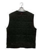 CHAPS RALPH LAURENチャップス ラルフローレン）の古着「キルティングベスト」｜オリーブ